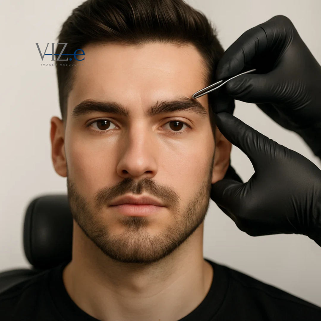 Design de Sobrancelha Masculina em São Carlos | Viz.e Imagem